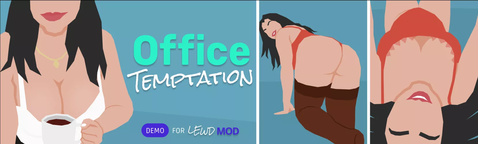 “Office Temptation” is a HTML5 game where Maddie shows you sexy pics 