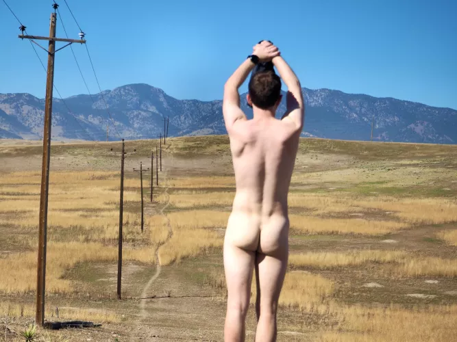 On a nature walk today