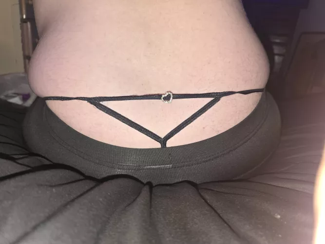 Oops, didn't realize that my g-string was making an appearance 