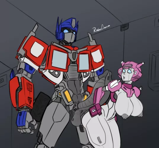 Optimus and Elita(RoboCream)