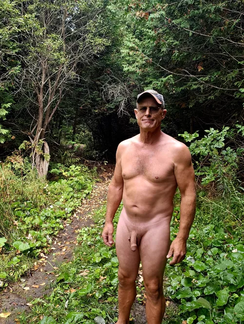 Out for a hike before the rain comes 