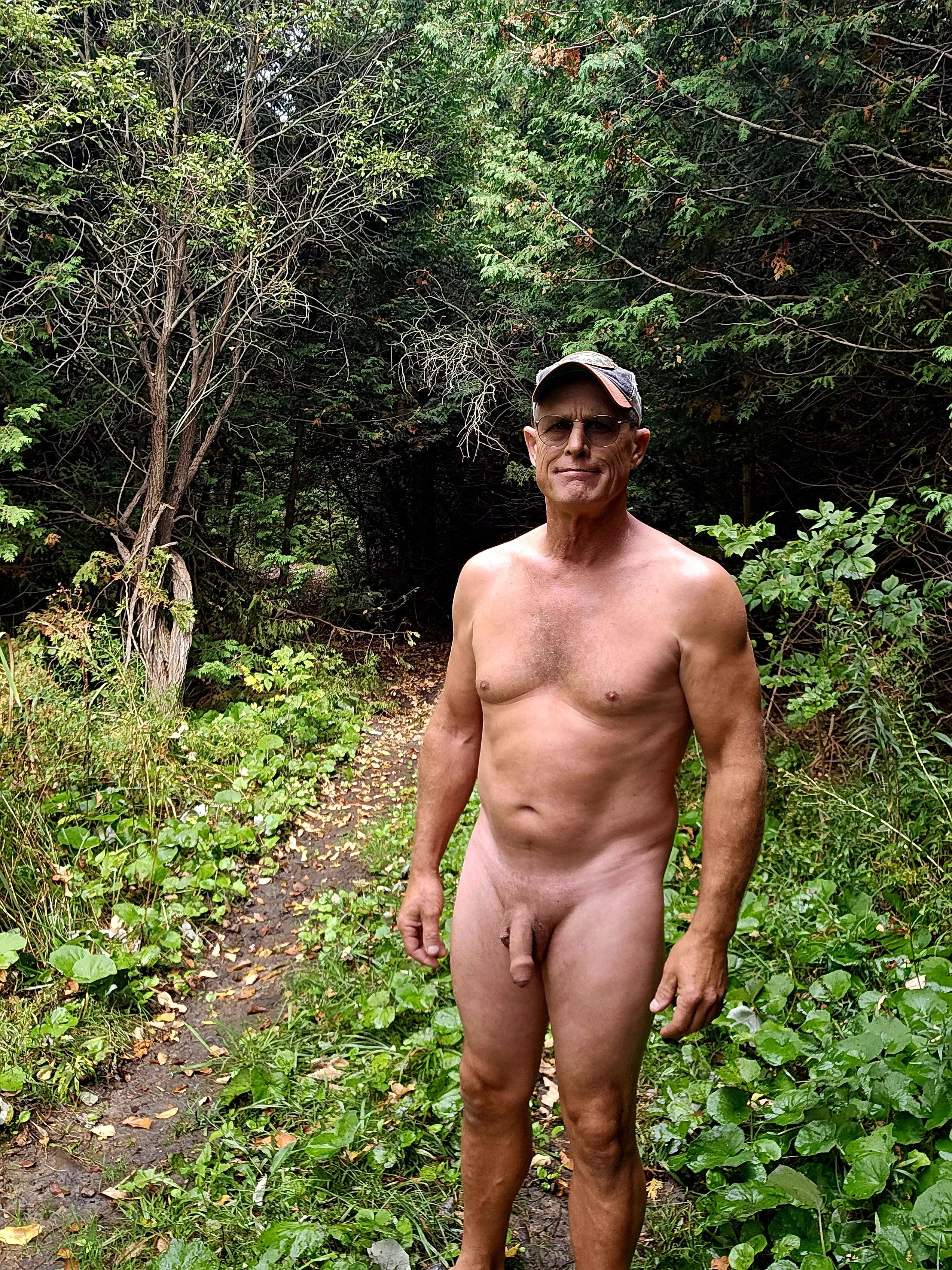 Out for a hike before the rain comes 