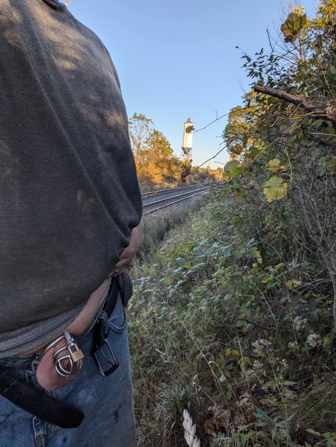 Out wandering around. 