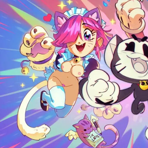 Pinku Pawlette by me