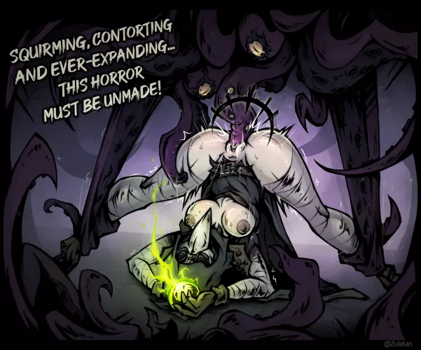 Plague Doctor caught by horrors (Zulidian)