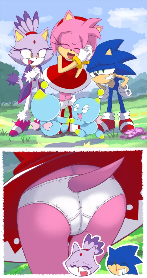 Pretty sure this is how it was for people who first saw them. Amy definitely loves to flash them
