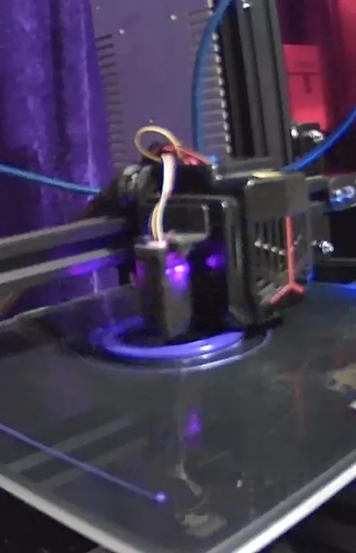 Printing my first 3d printed cage can't wait to try it!