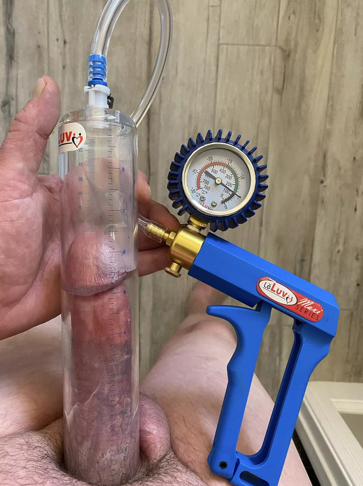 Pumped, looking for that 7” mark! 