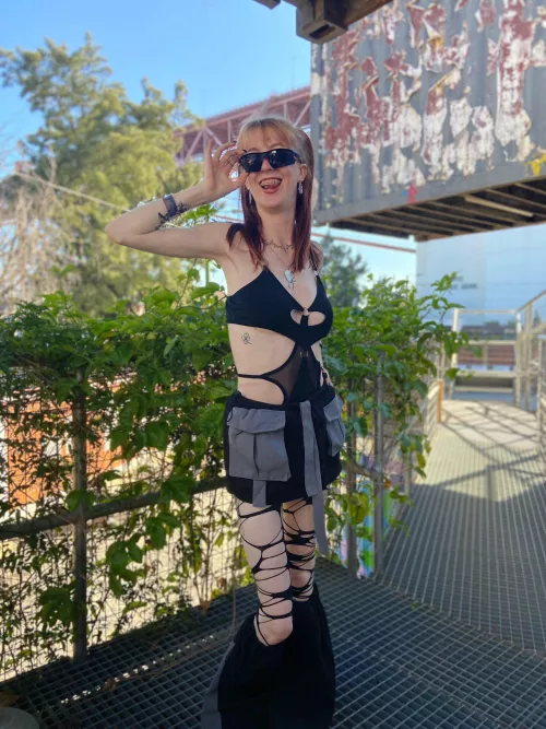 Rate my rave outfit. 