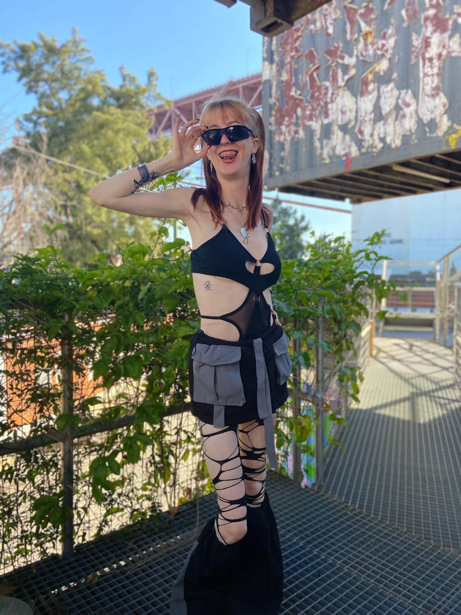 Rate my rave outfit. 