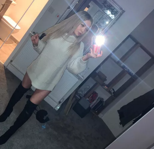 Rate my winter look daddy?