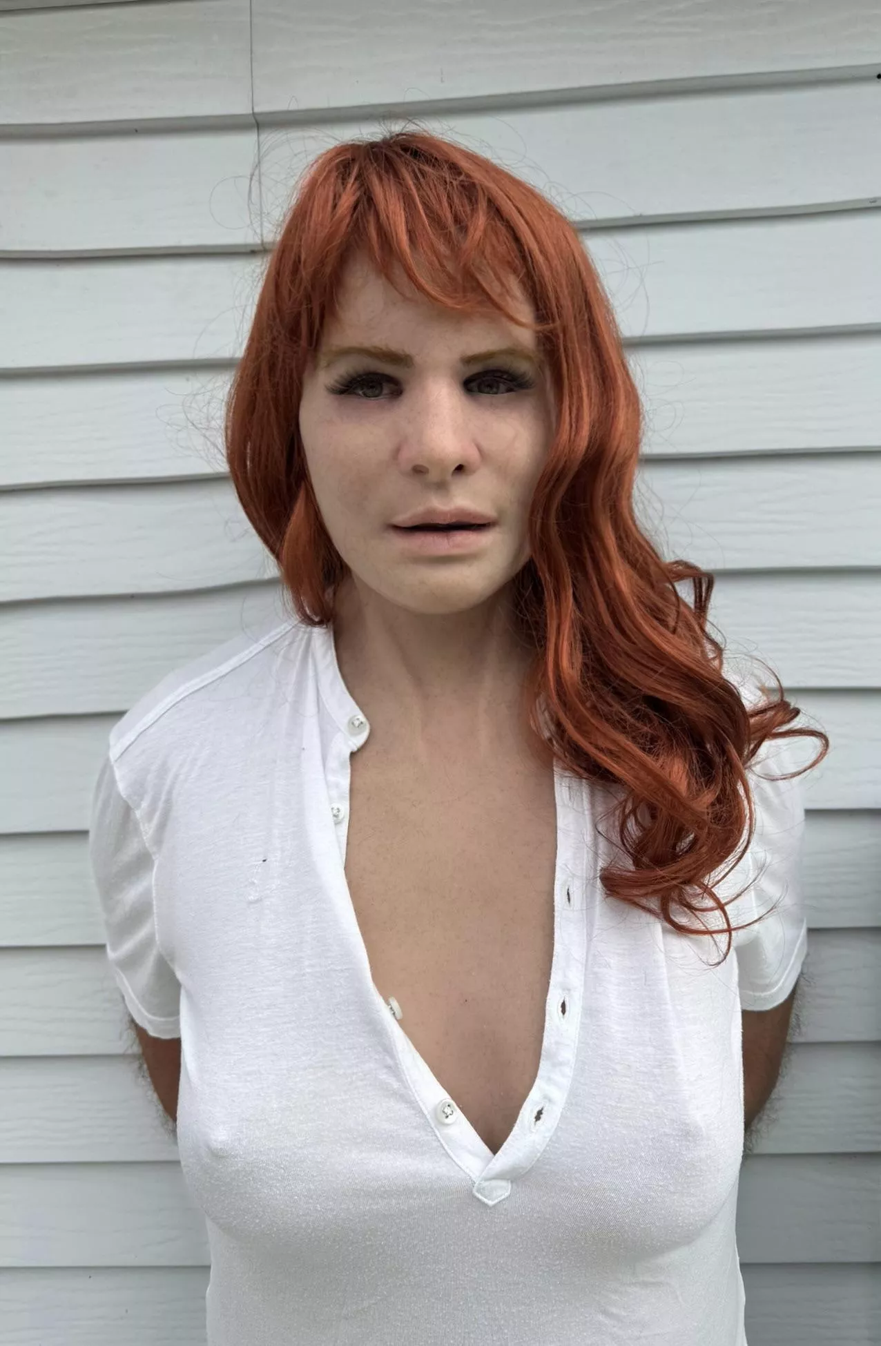 Realflesh masks the women silicone mask pic