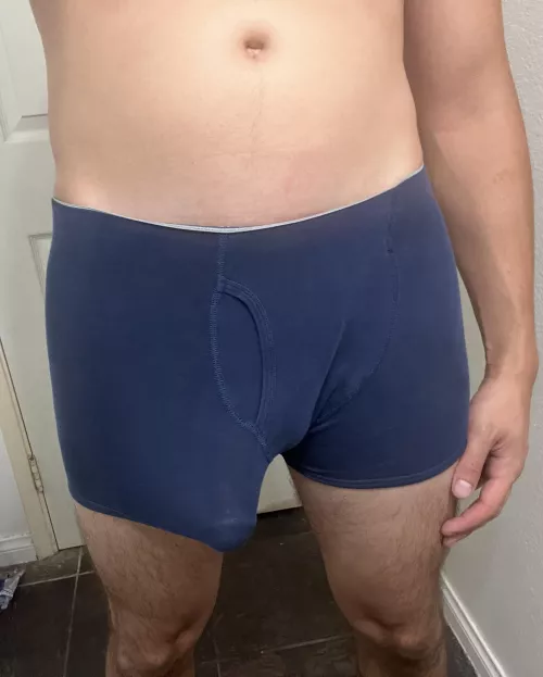 Right before I get in the shower 