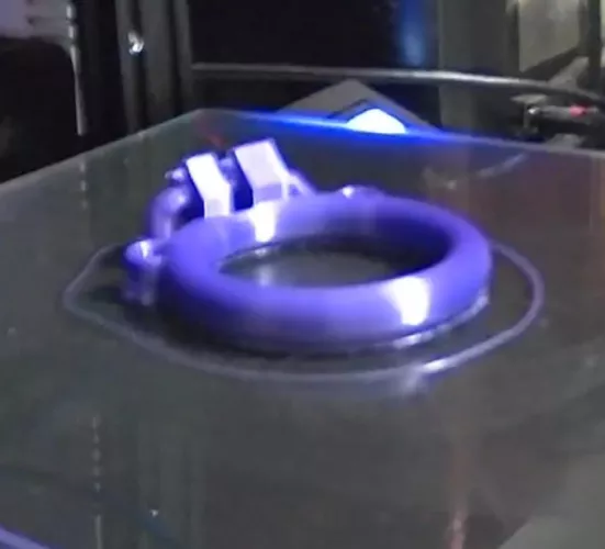 Ring finished!! I already printed the base part can't wait to get home and try it on!!