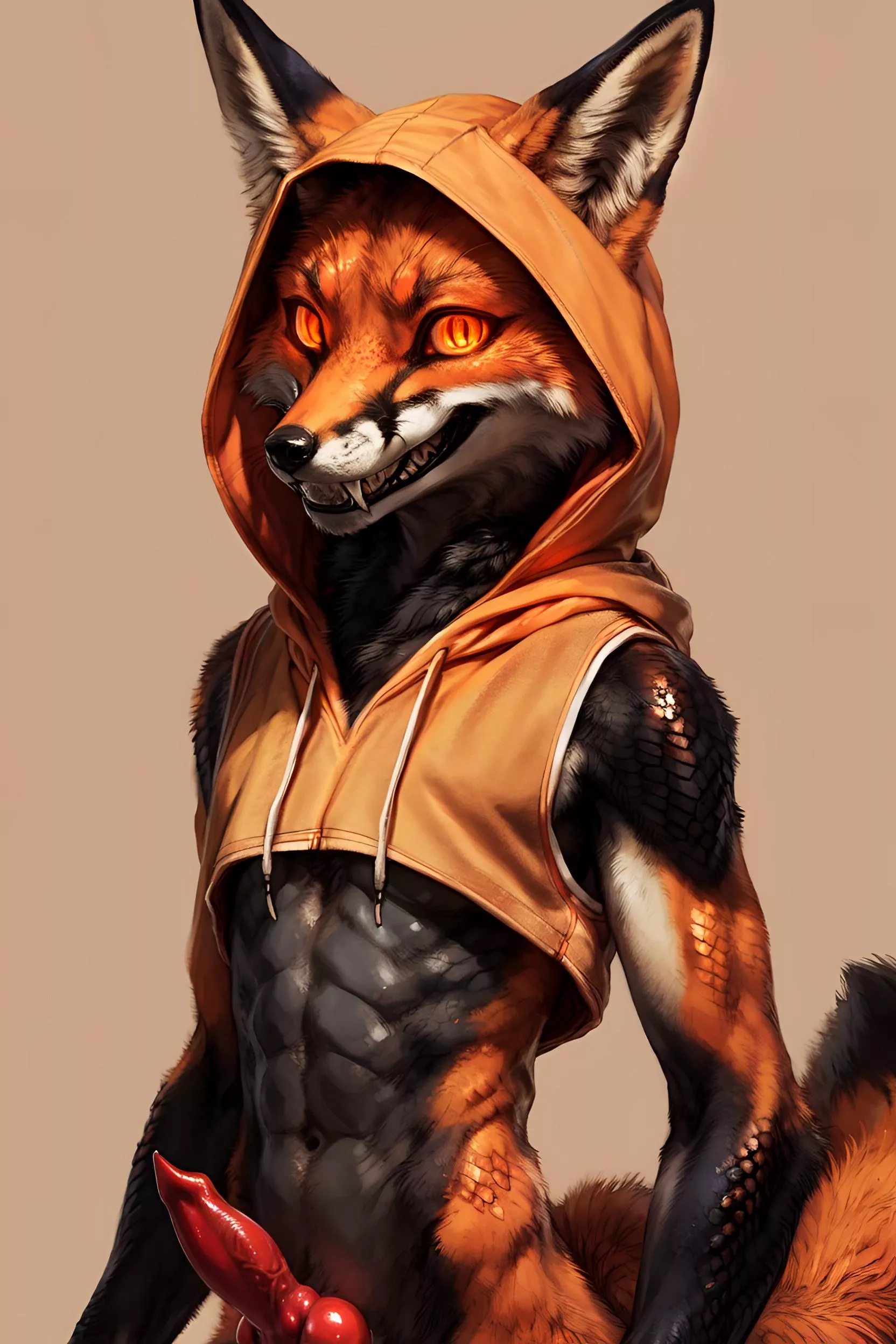 Robyn the Demon fox - my OC