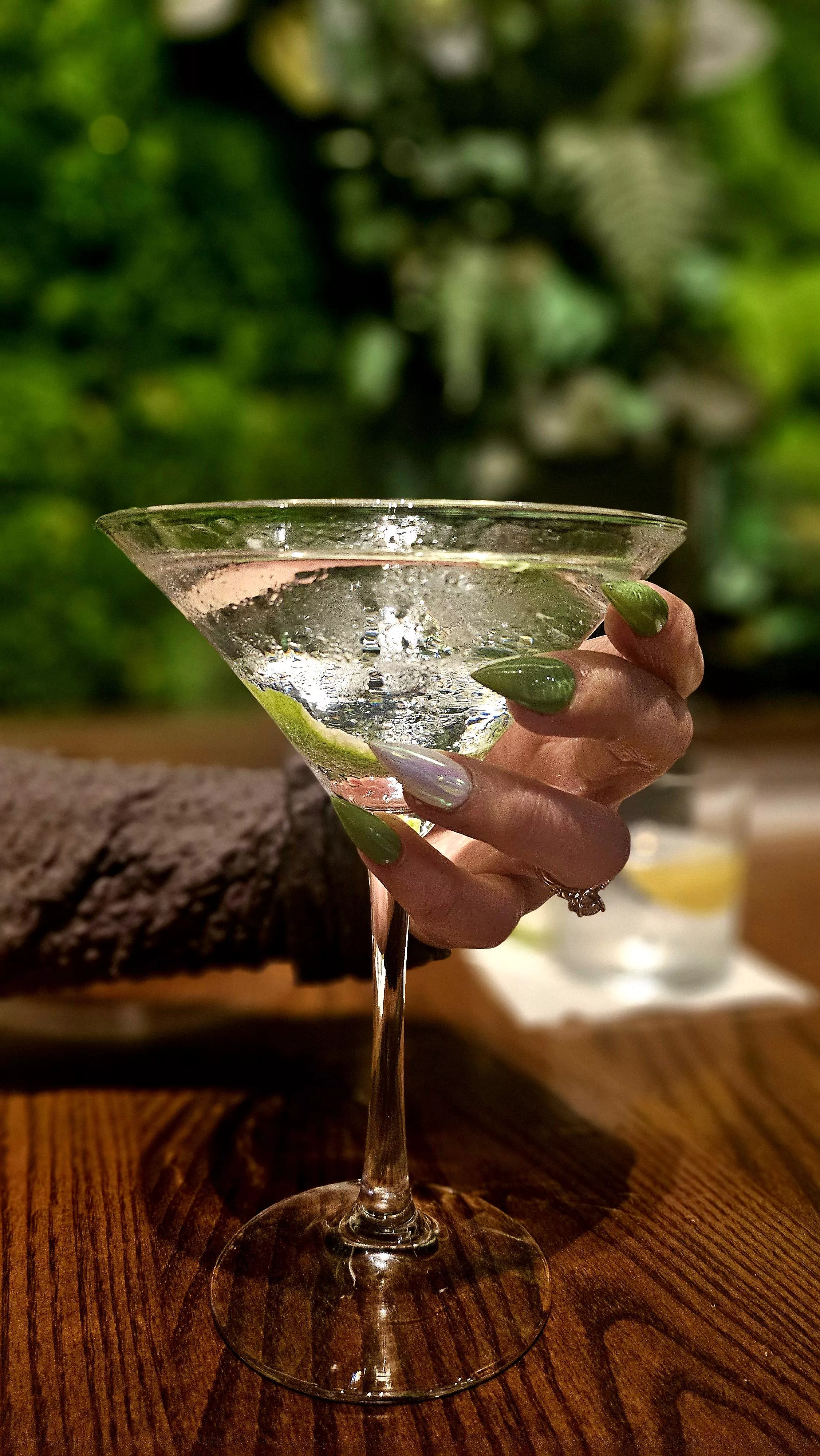 Shaken, not stirred.. 