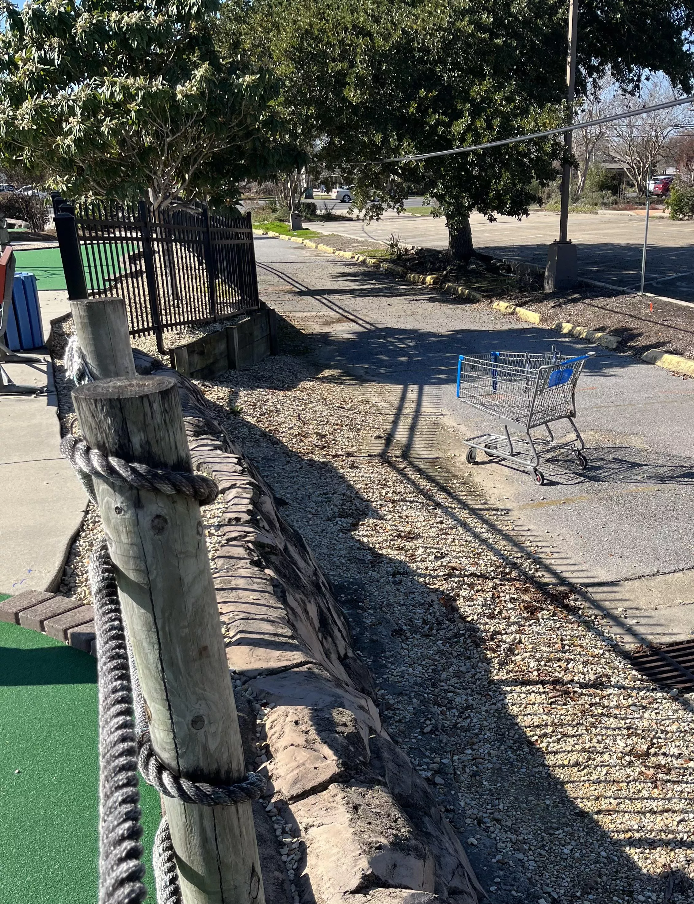 Shameful - public street next to a family entertainment venue.