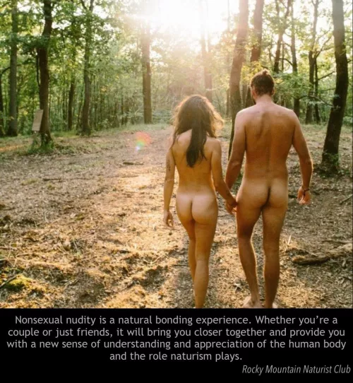 Sharing naturism with those you care about creates a bond you won’t experience anywhere else. 