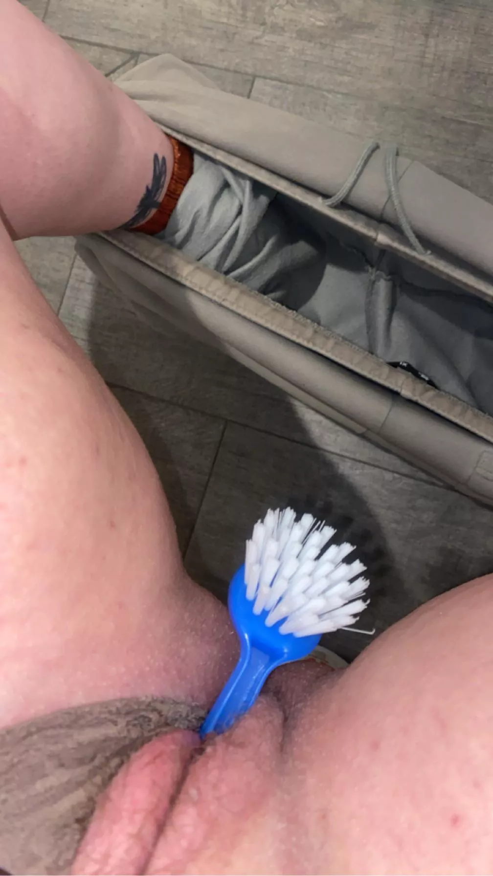 Should I try the brush end? 