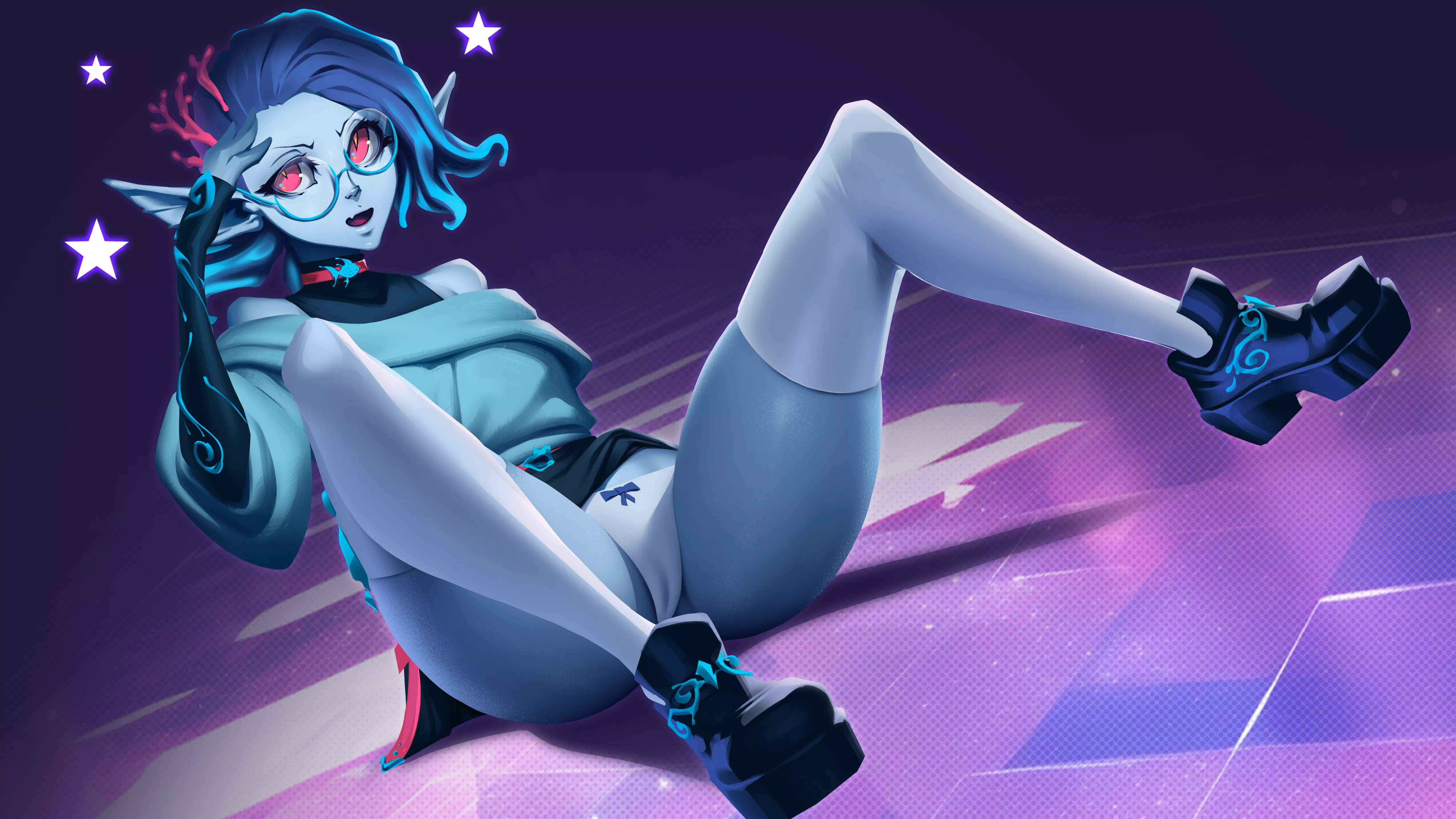 Shu amphibian girl (by Ninego) [The Veil Chronicles: Nix University] 