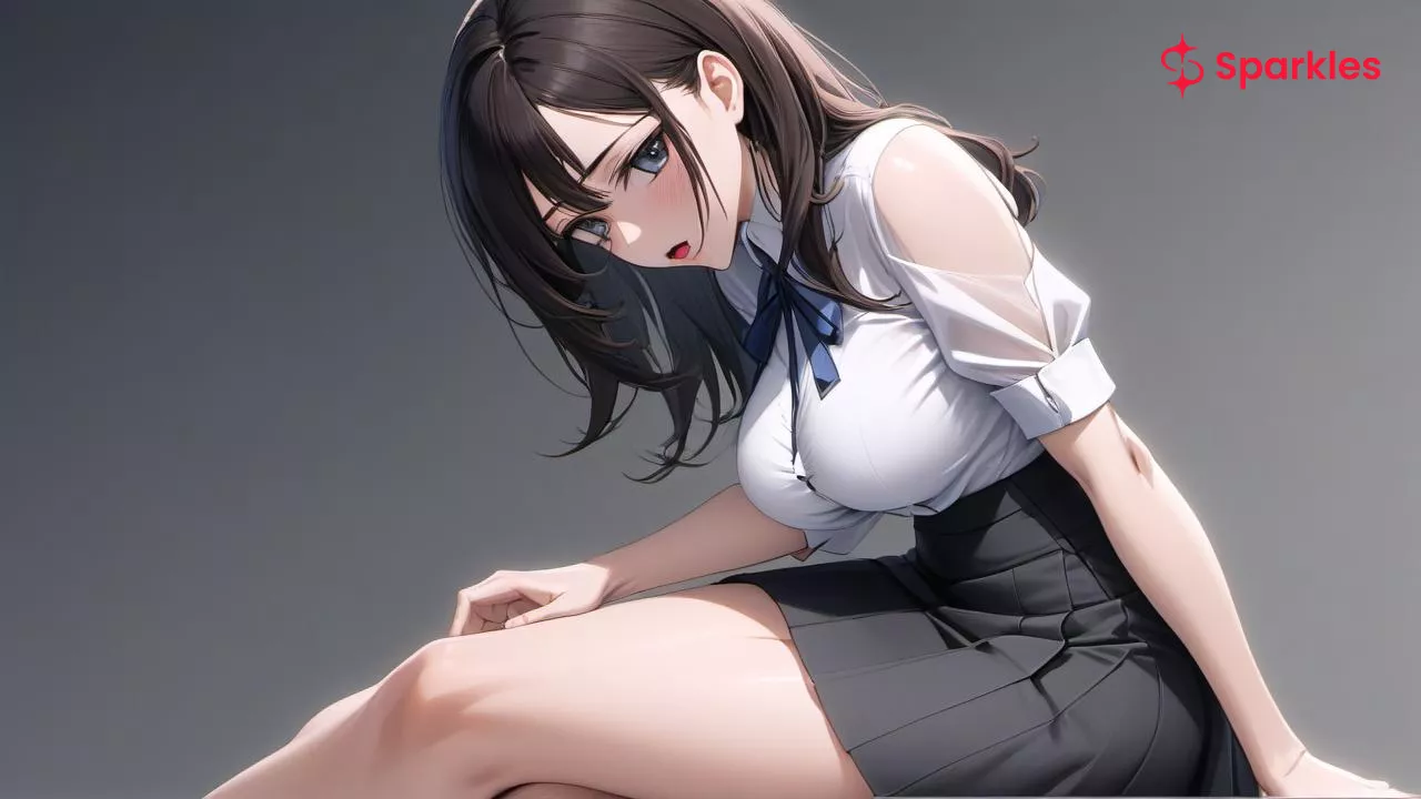 Shy but slutty secretary