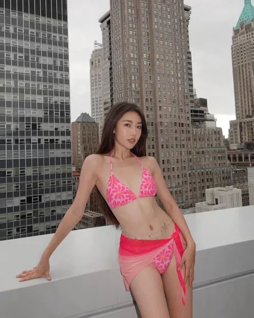 Skyline bikini and sarong