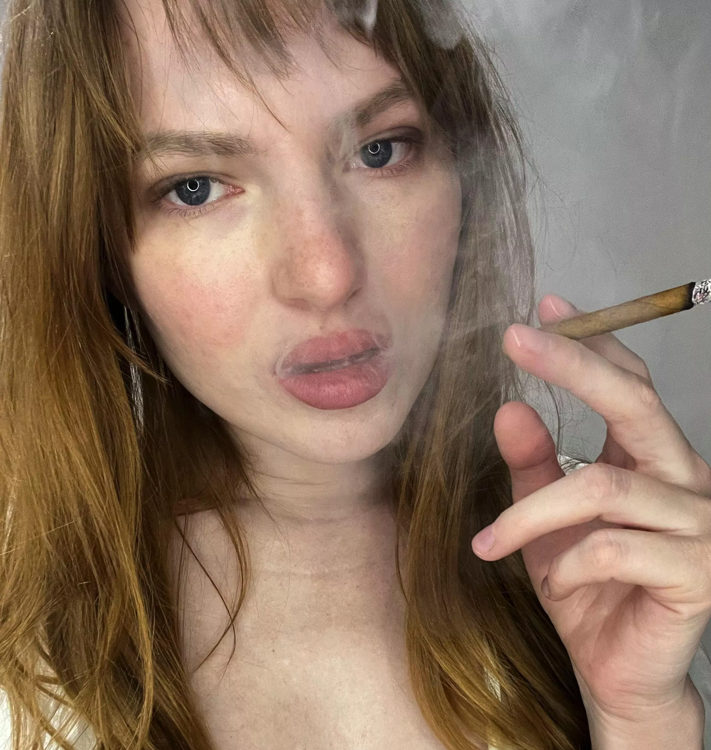 Smoking and flashing tits is all a student needs