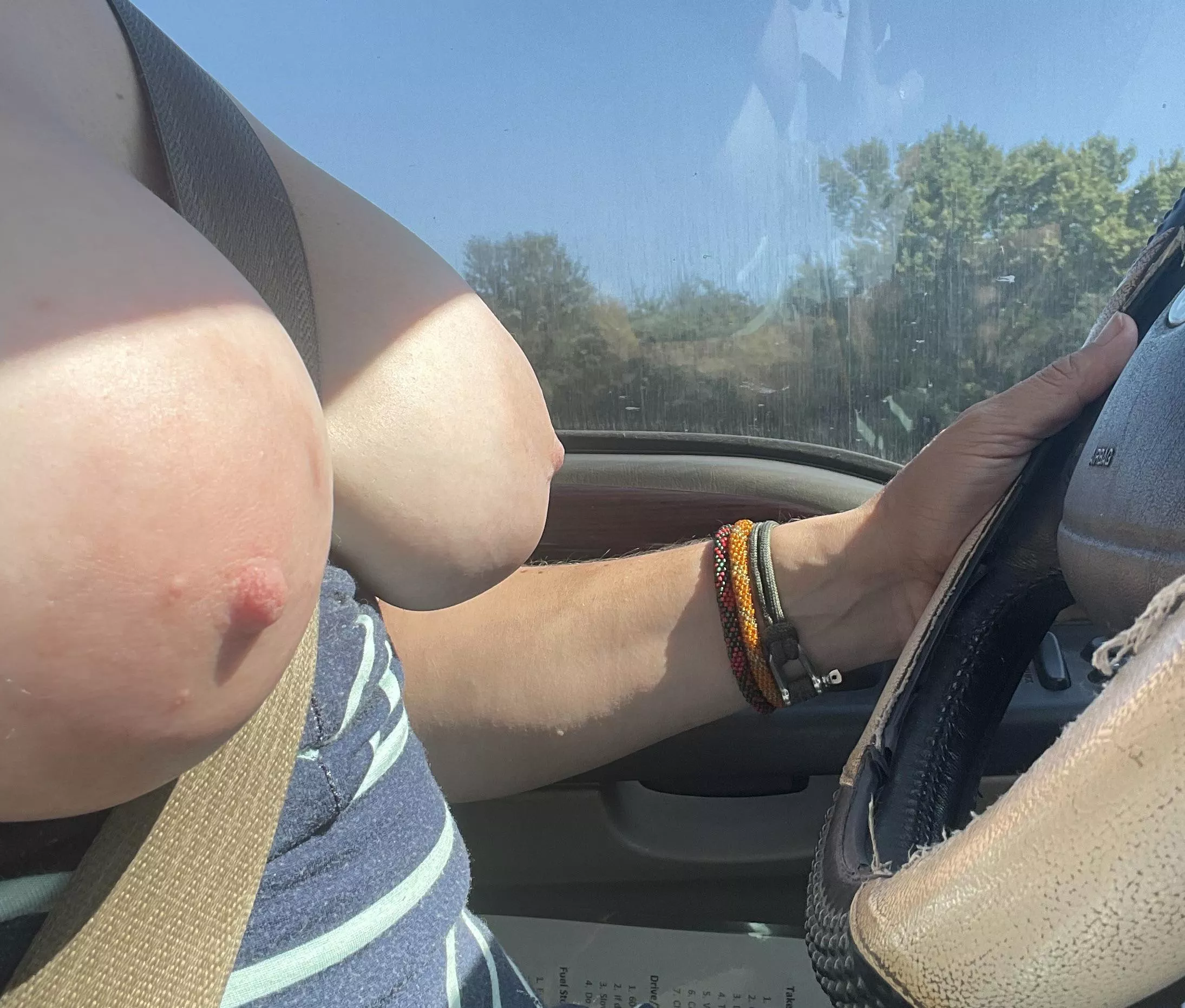 Sneaky Titty Tuesday road trip (f)un 