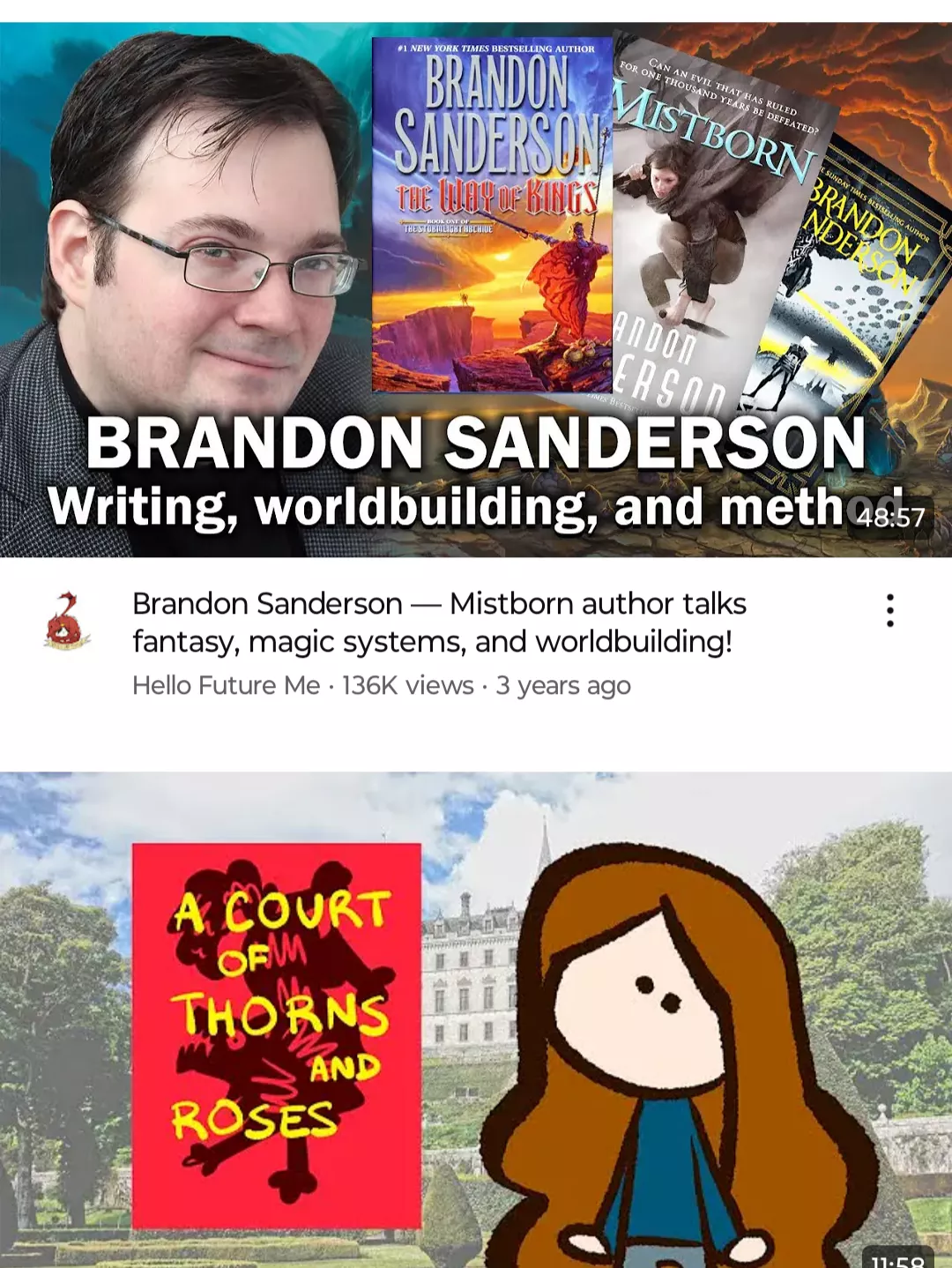 So that's how he writes all those books?