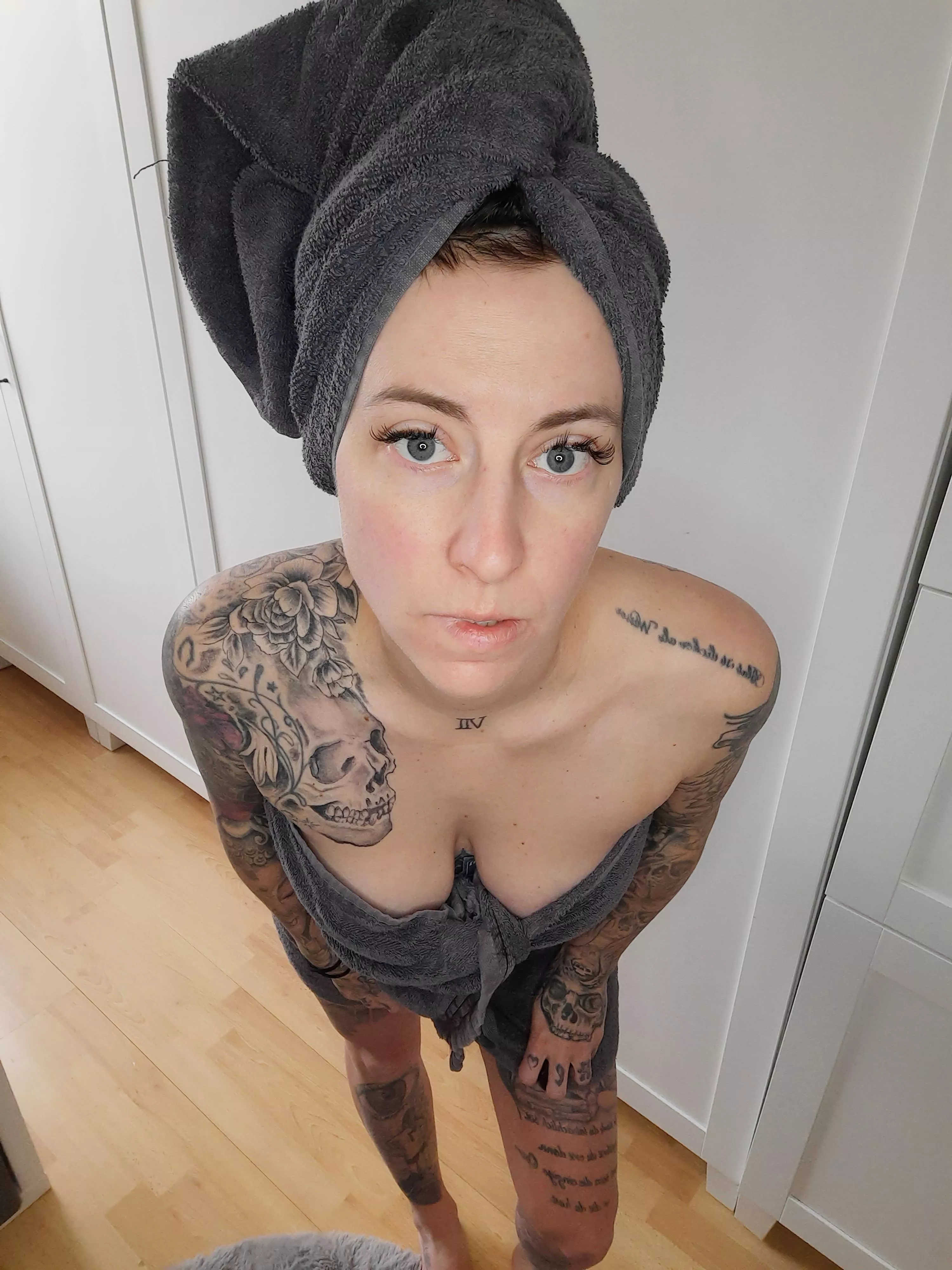 Soll ich das Handtuch fallen lassen....