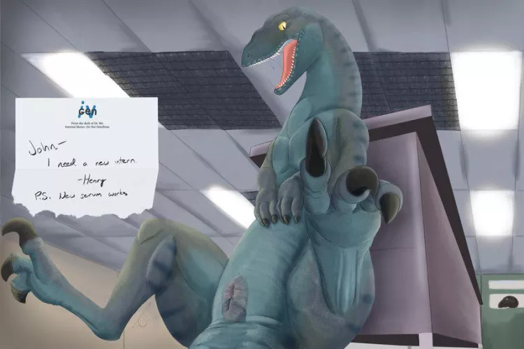 Some velociraptor instincts can't be contained