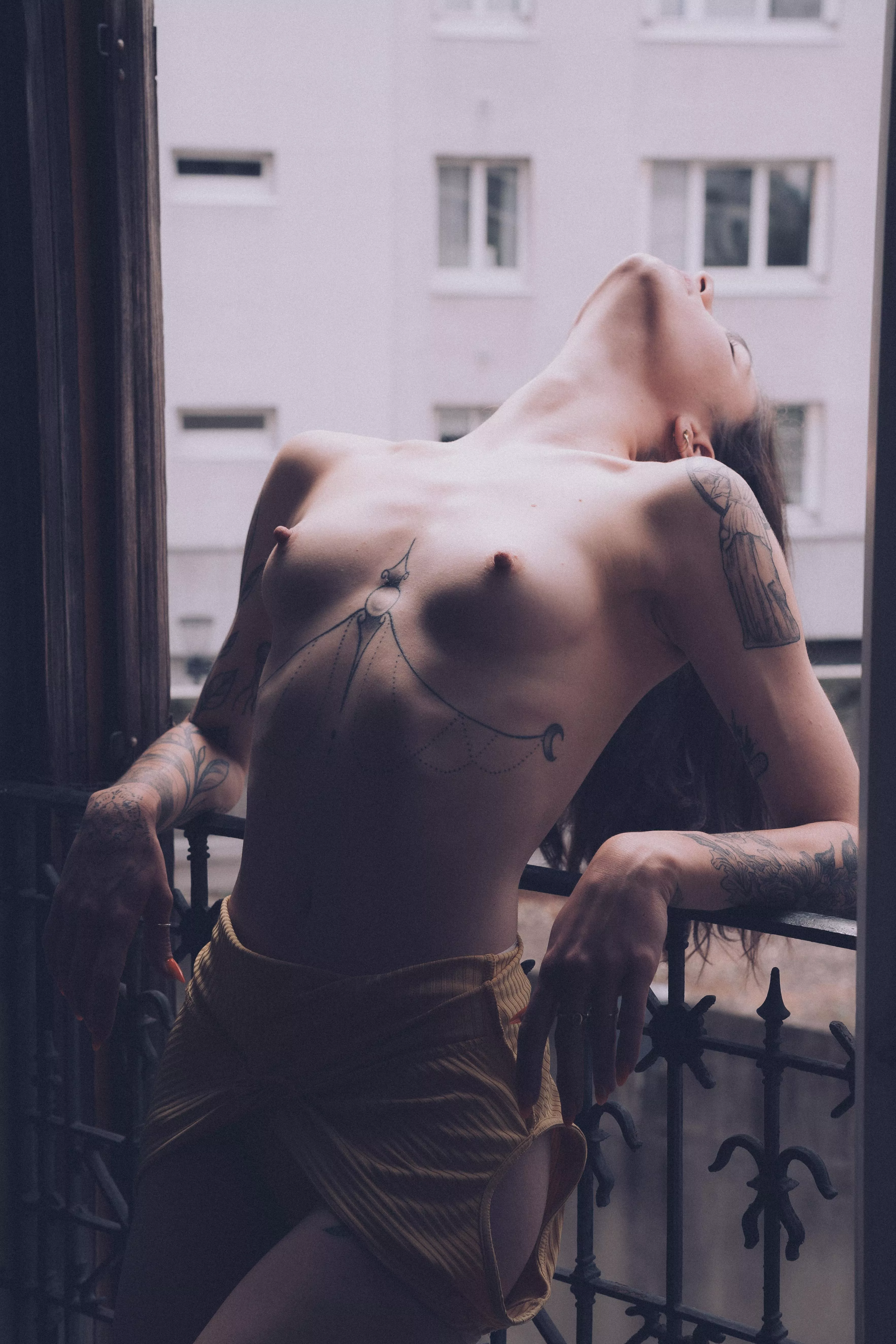 Sophie at the window