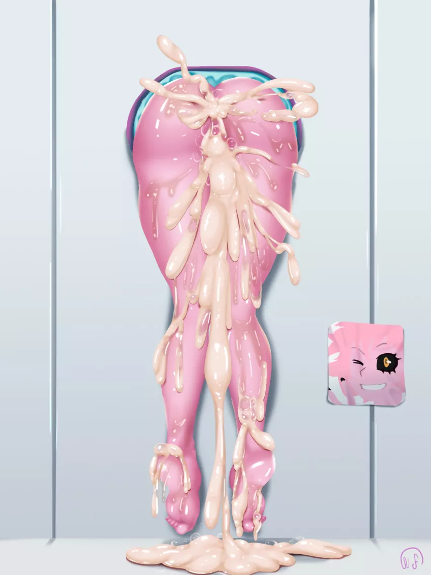 Stuck but happy [MHA] (NoFapPlease, OC)