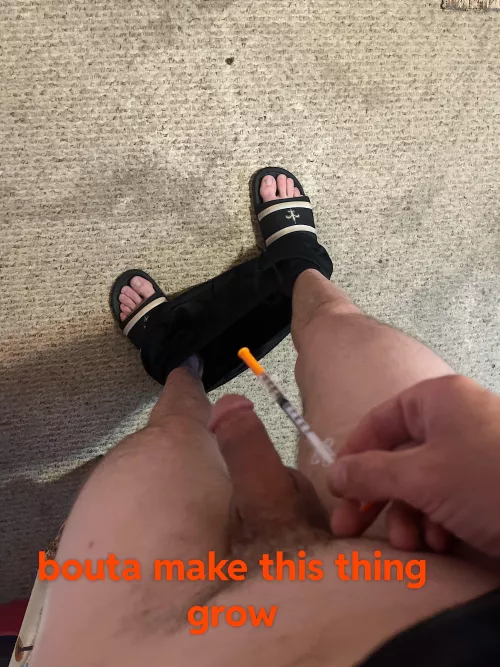 Sum female vid me while i do a shot