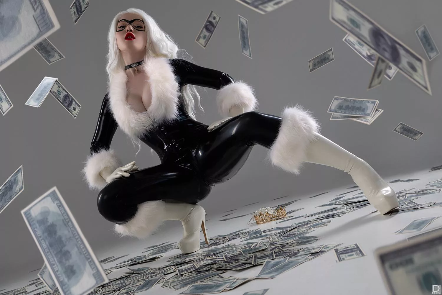 Superheroes are really endurant - trust me, it's VERY hot in these latex suits!