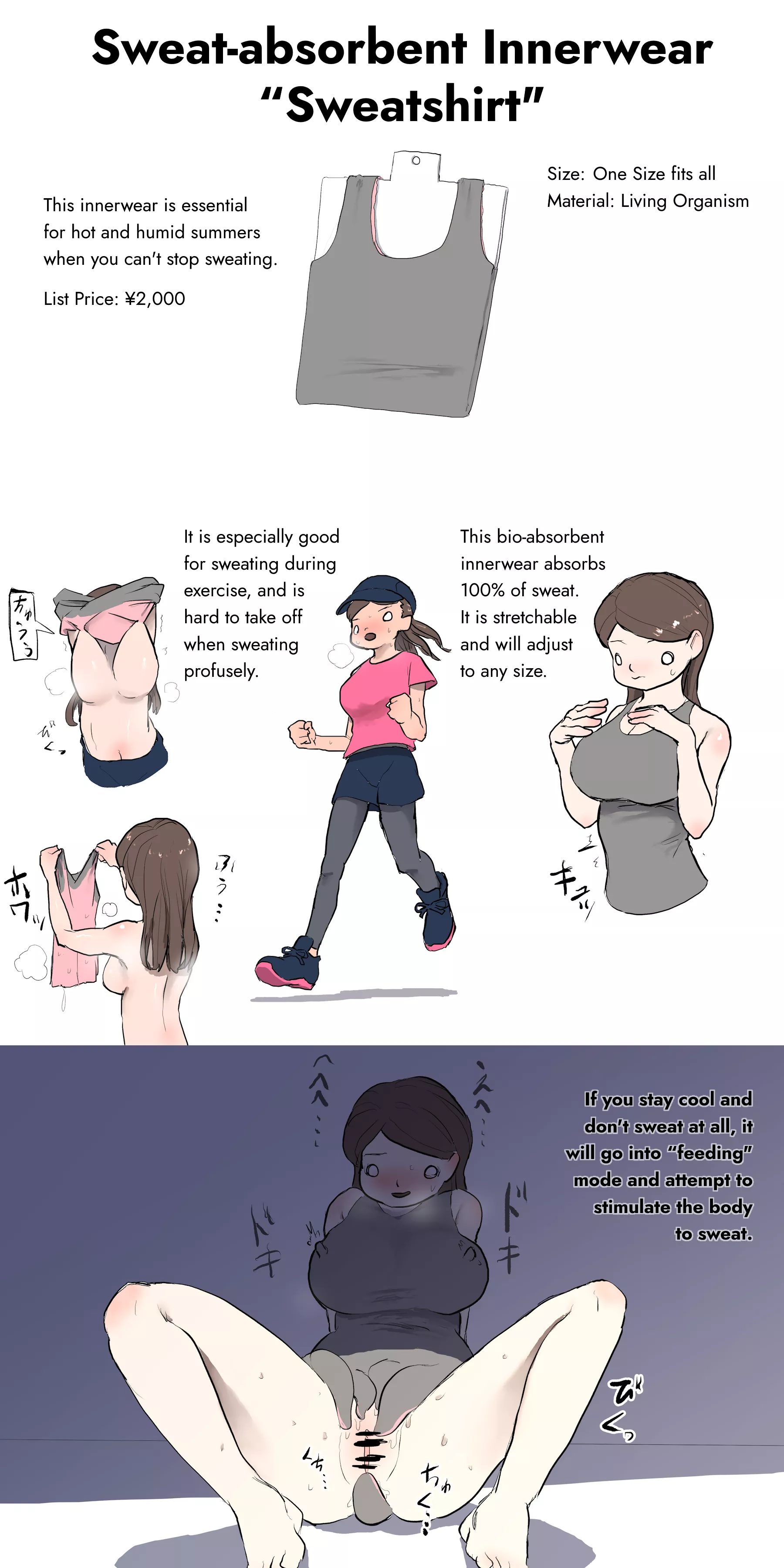 Sweat-absorbent Innerwear 