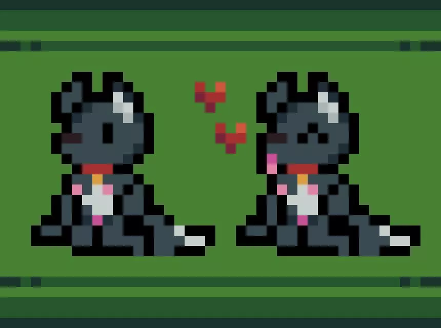 Sweet and obedient Wolfy needs attention :3 (made by me, comms open <3)