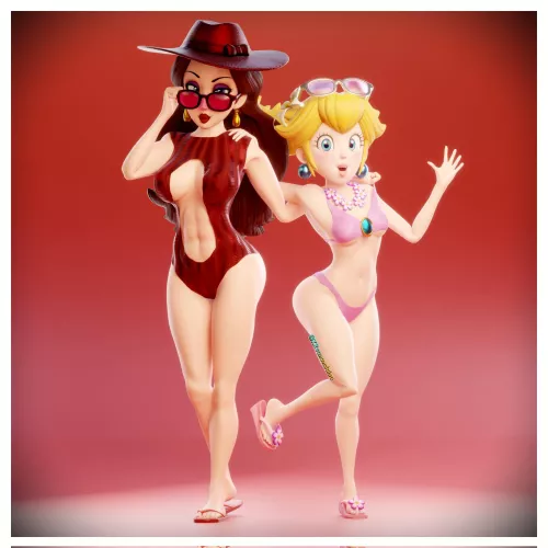 Swimsuit Peach & Pauline 