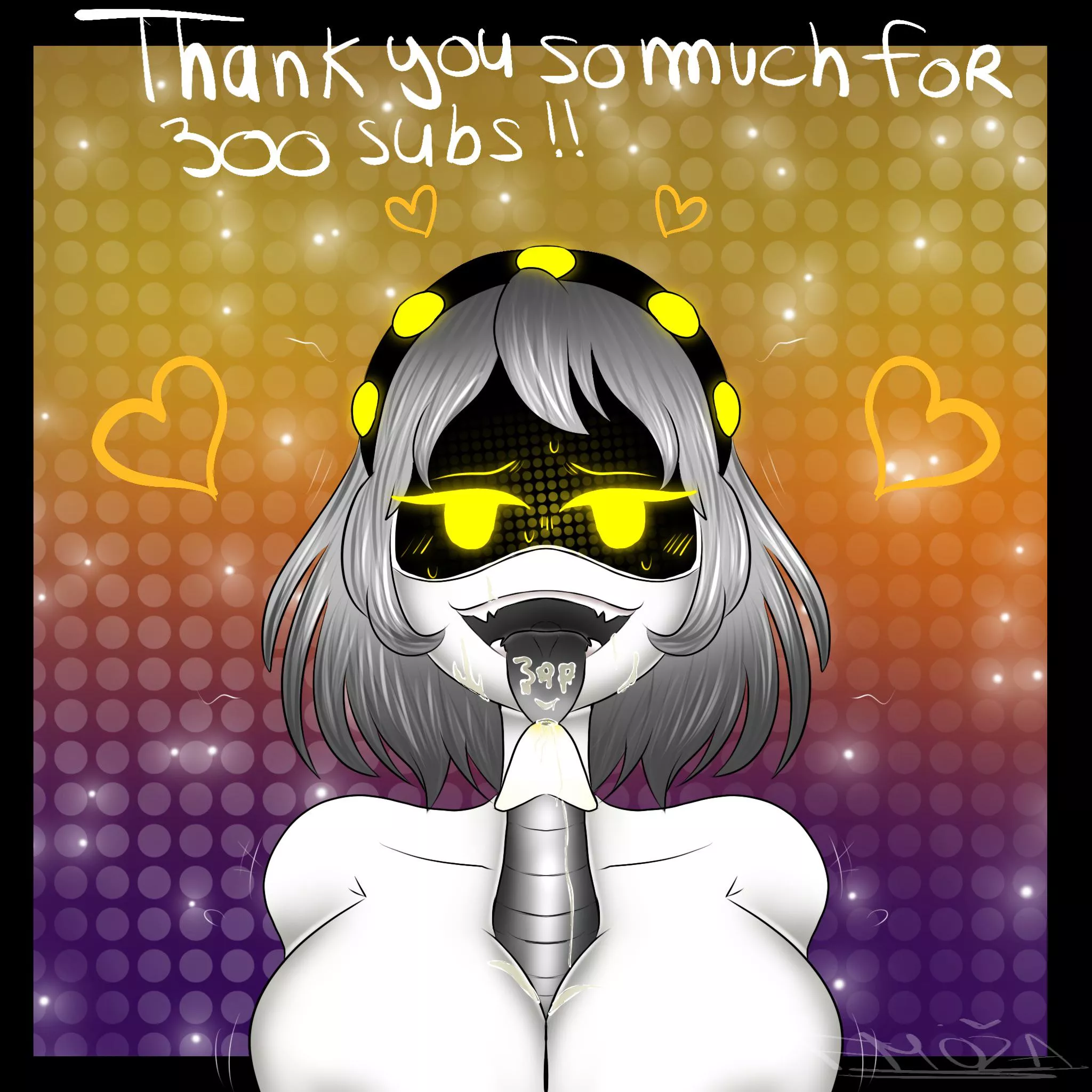 THANK YOU SOOO MUCH FOR 300 SUB on twitter DarkXmoza<<< 🥹✨✨✨✨💕💕