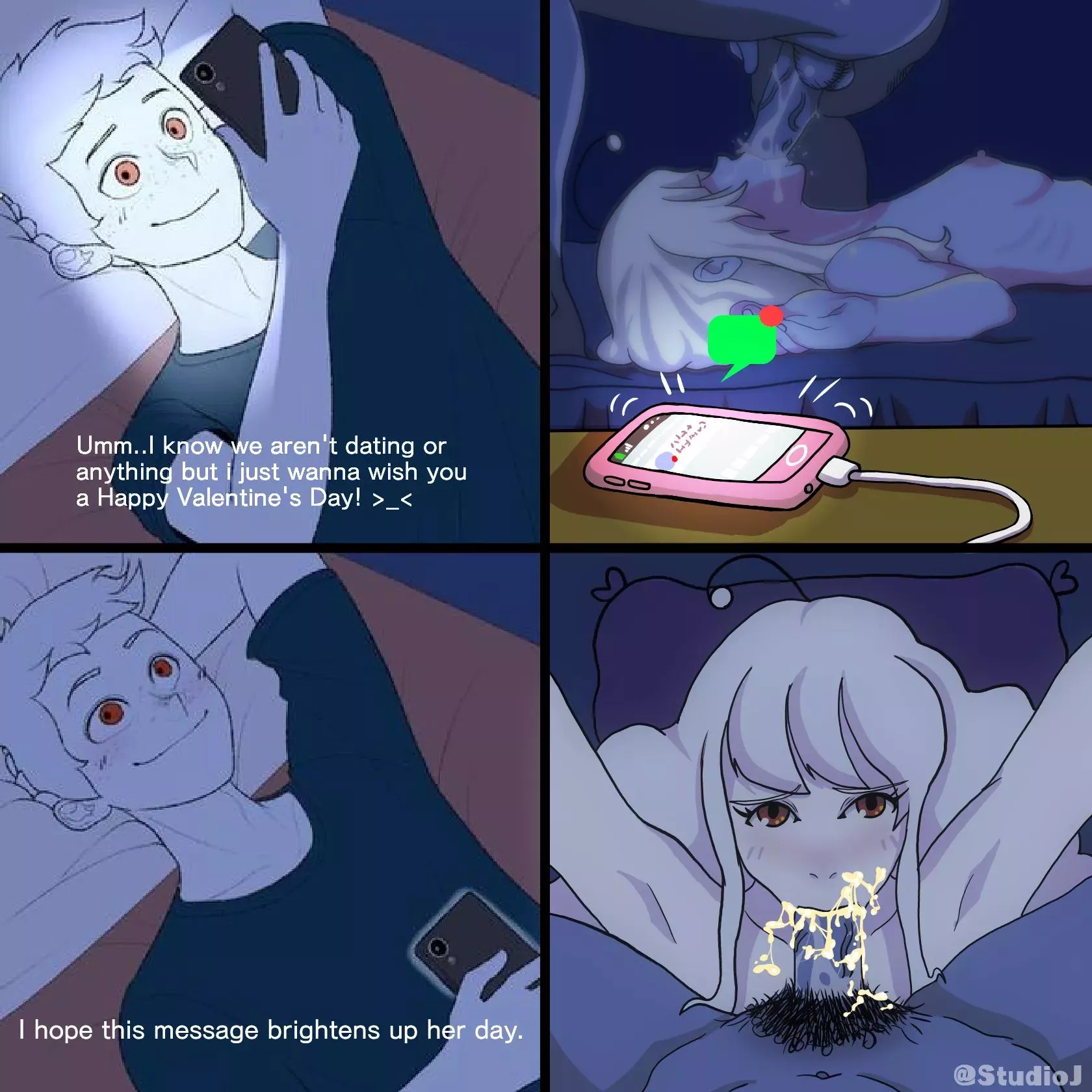 That'll definitely brighten up her day..