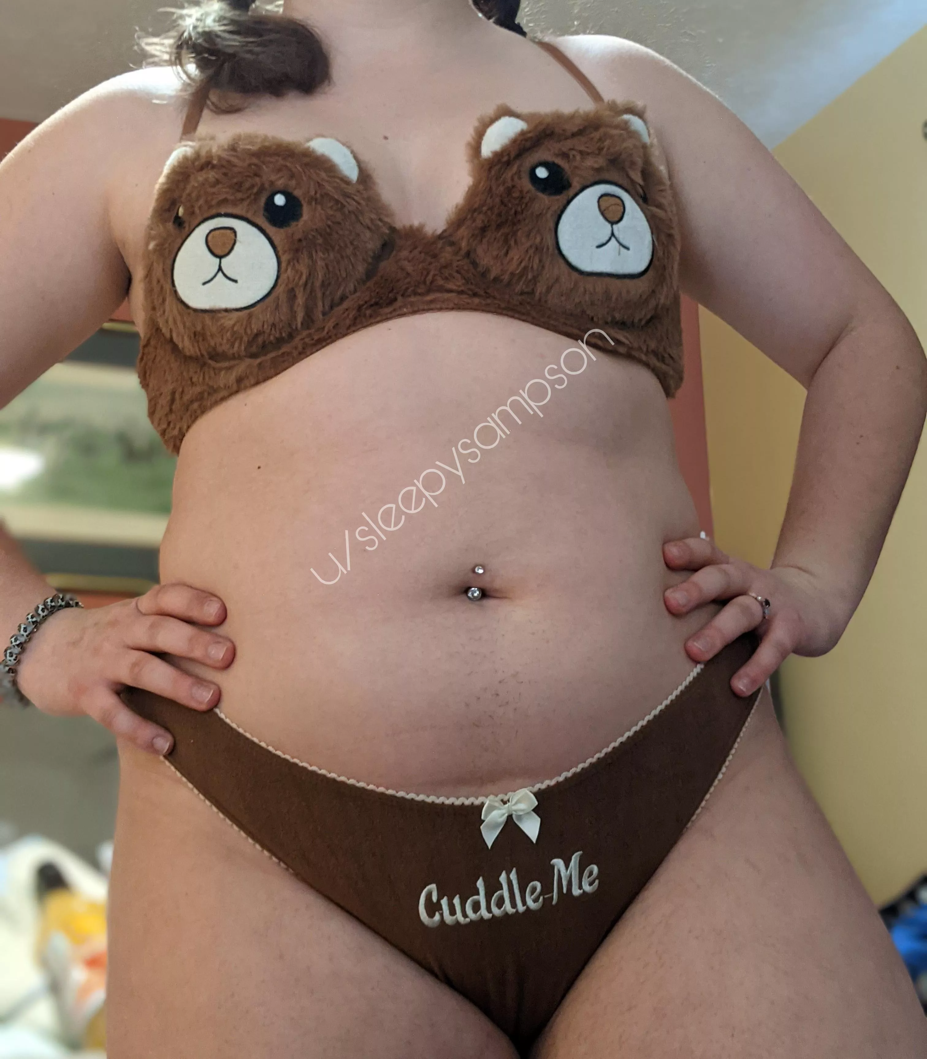 The bears look like they're flat on my chest, can I still get some cuddles?