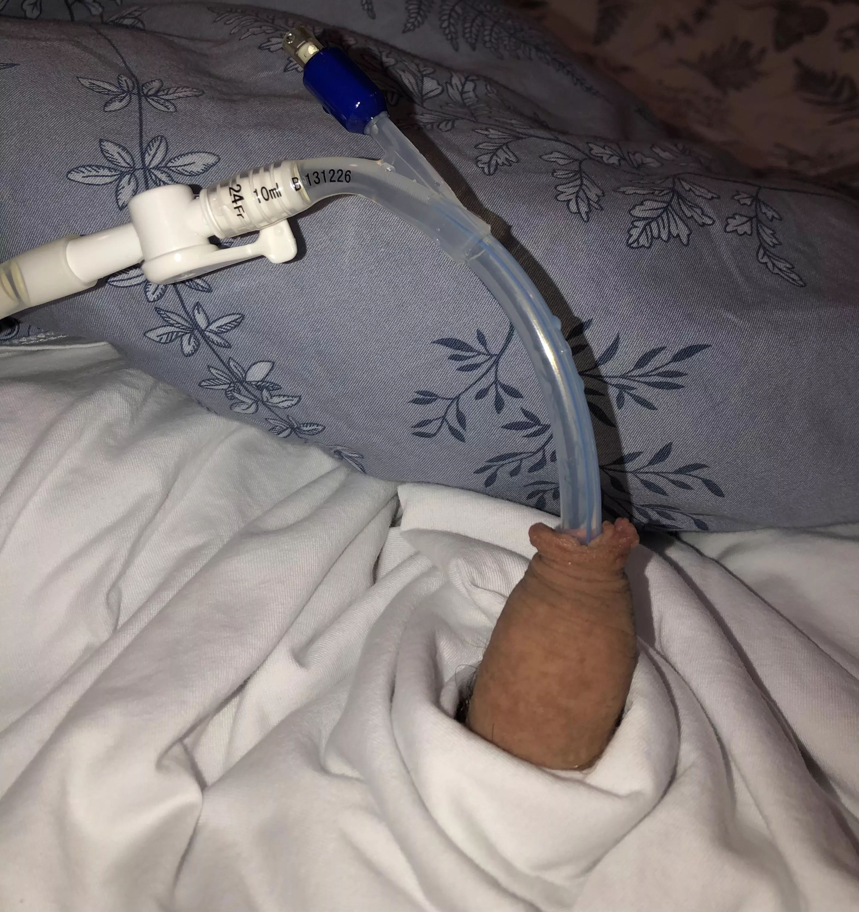 The last of my big catheters 😢 Need to buy more 🤭