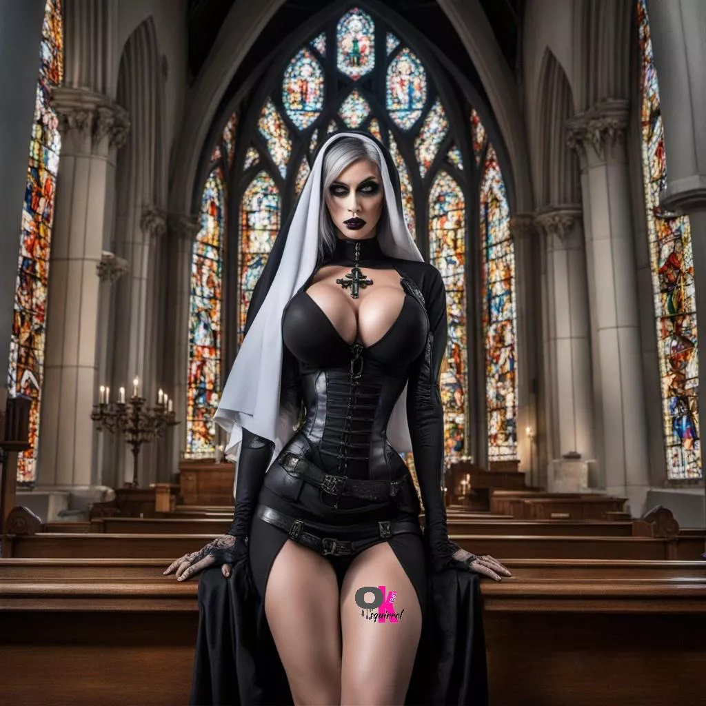 The Nun I would confess my sins to. Hoping that she would gobble me up. 