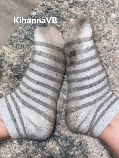 These smelly dirty socks are ready for a new home! [selling]