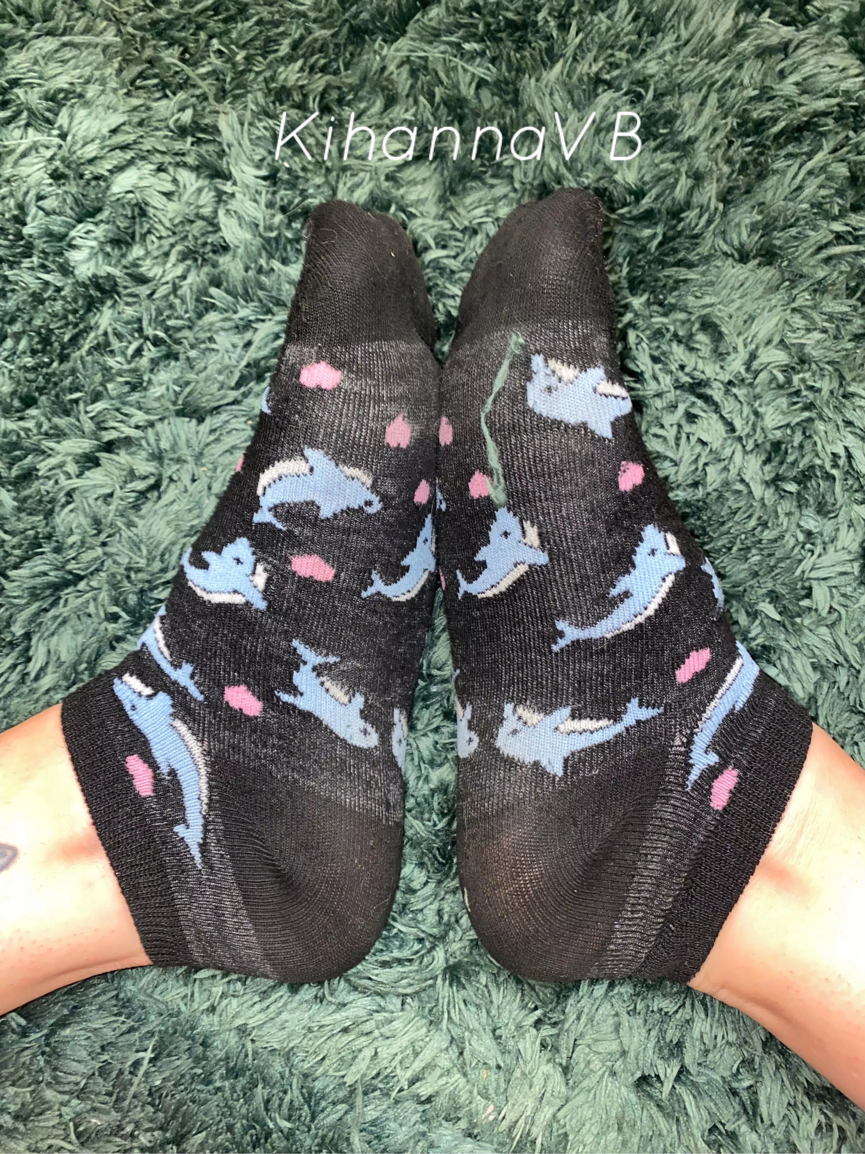 These smelly sweaty week worn socks are ready to ship tomorrow! [selling]