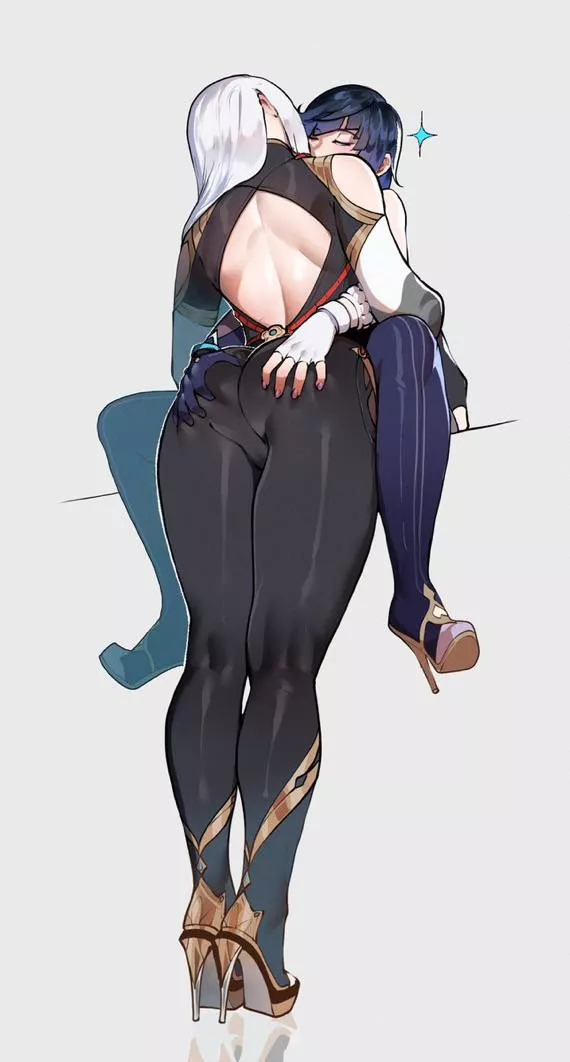 They are so cute together (thiccwithaq)