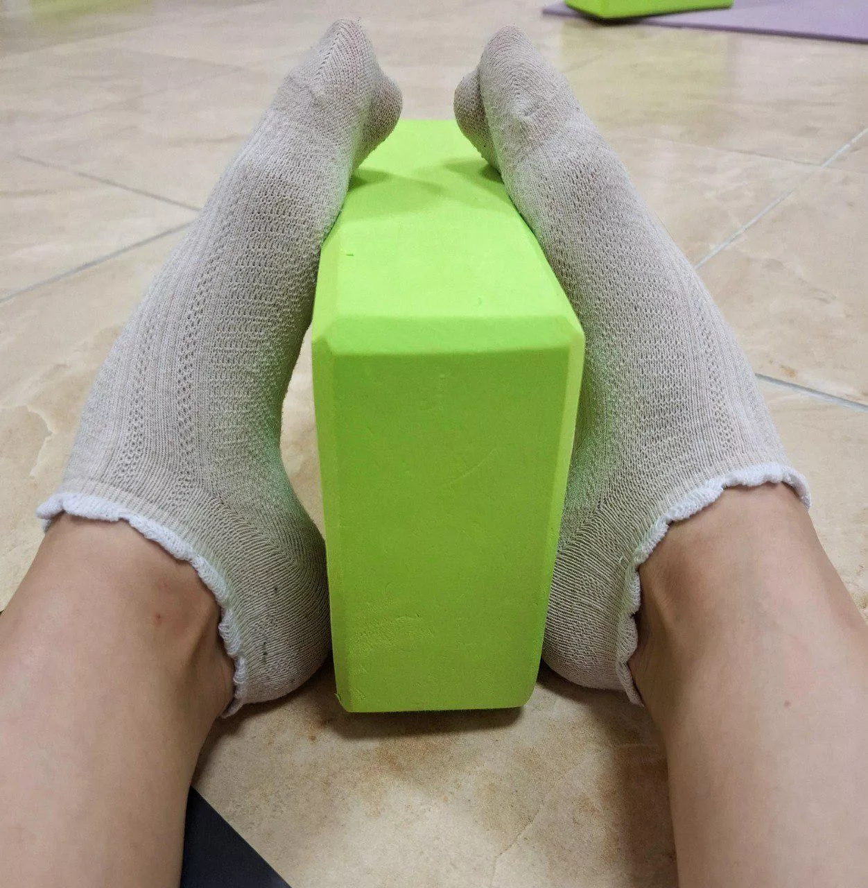 They have become so dirty that they no longer look white. 