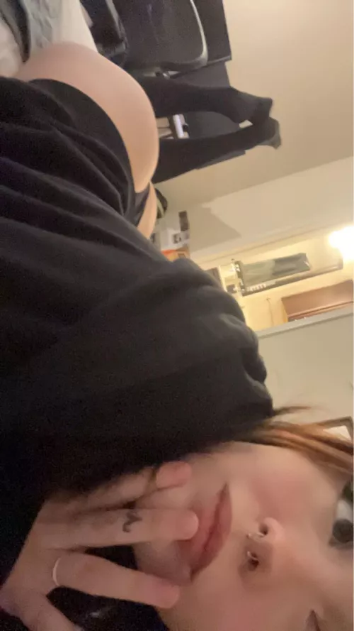 thigh highs on or off when you pound me? 👉🏻👈🏻