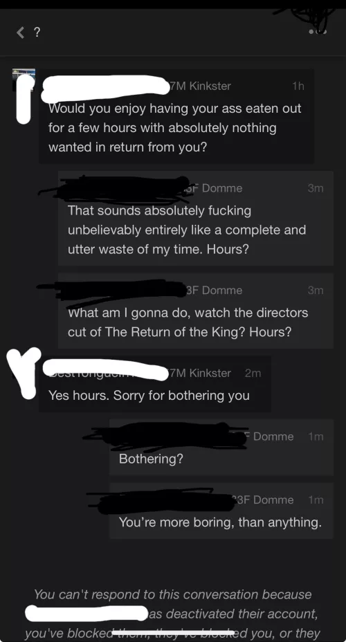 To kill some time, you know?