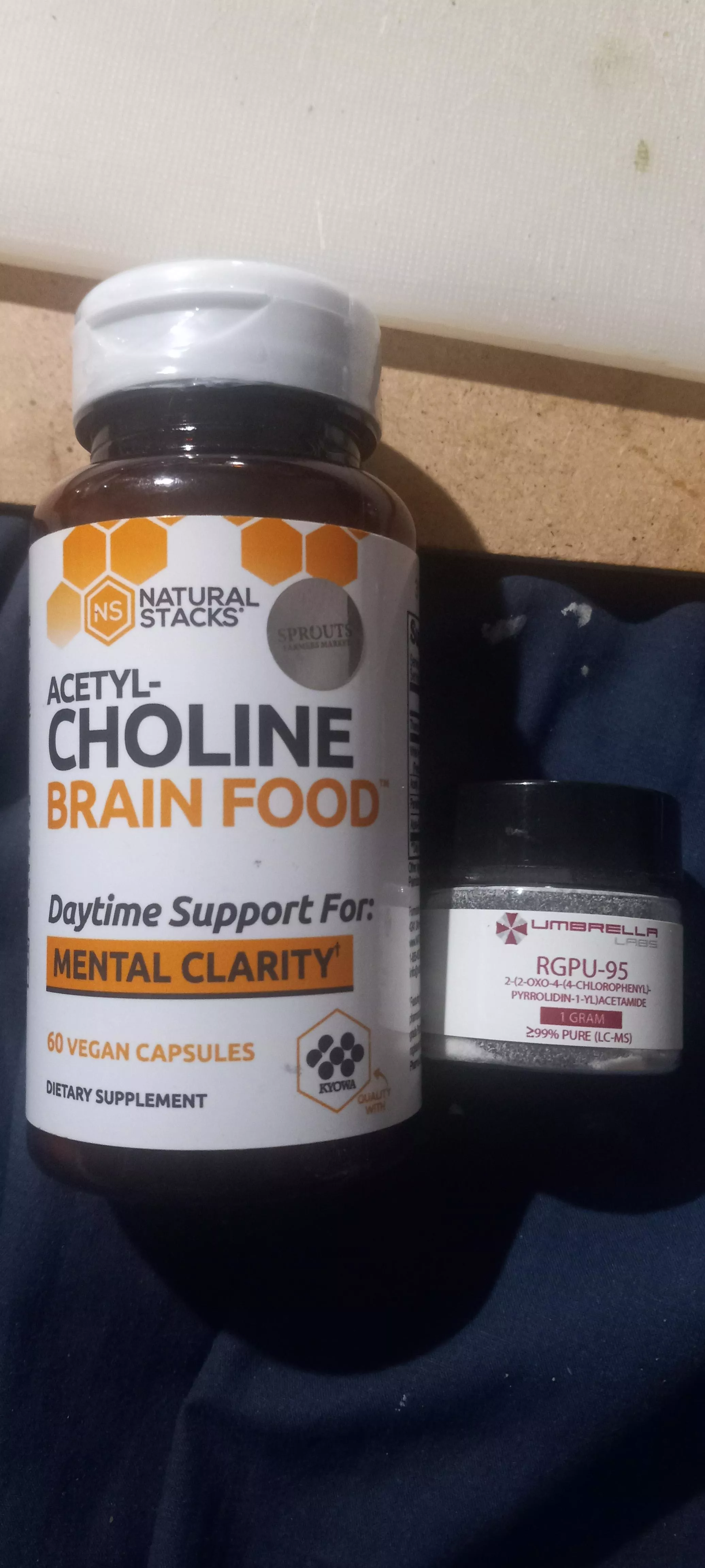 Trying some RGPU-95 and I've seen that it's beneficial to take some choline with it.